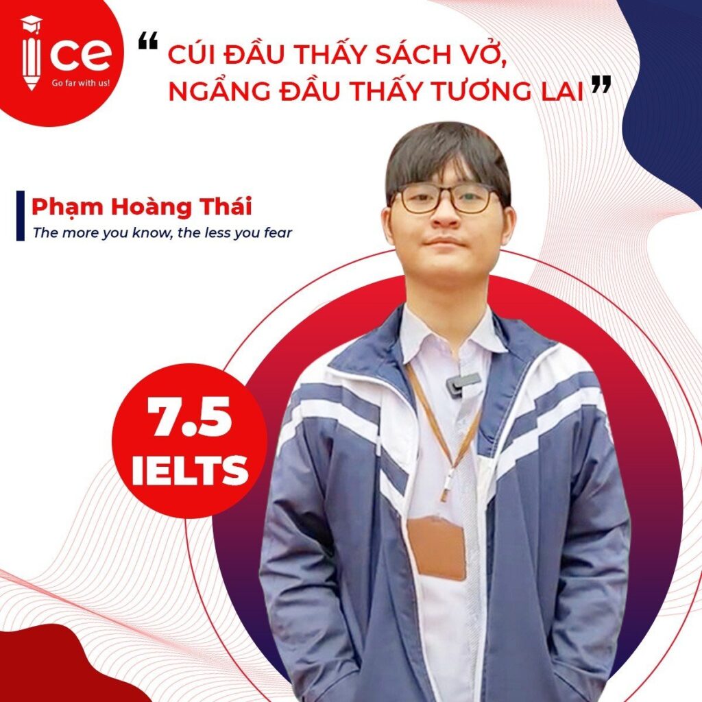 Phạm Hoàng Thái - 7.5 IELTS